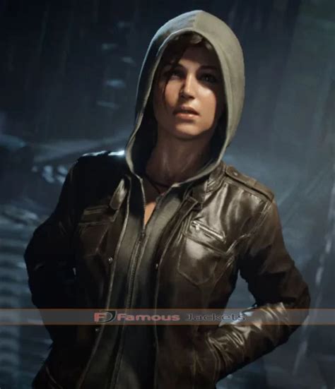 Tomb Raider 2018 Lara Croft Leather Jacket 